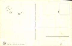 VINTAGE POSTCARD Illustrateur Points of Garoupe