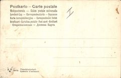 CPA Illustrateur Renard oie 