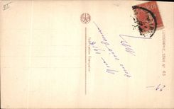 VINTAGE POSTCARD Illustrator Angels Angel Plane