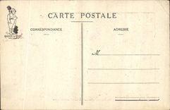 VINTAGE POSTCARD Militaria Fantasy 10 commands of the soldier Homicide