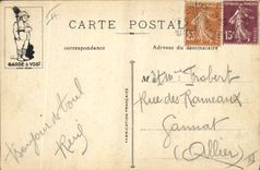 CPA Fantaisie Militaria Nomenclature