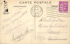 CPA Fantaisie Militaria Depart en campagne 