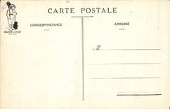 VINTAGE POSTCARD Militaria Fantasy avarice