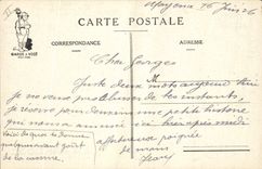 VINTAGE POSTCARD Militaria Fantasy idleness