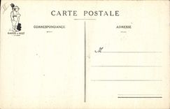 VINTAGE POSTCARD Fantasy Militaria Head of Turkish It turned of bolster