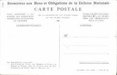 VINTAGE POSTCARD Fantasy Militaria Goods National defense