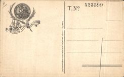 VINTAGE POSTCARD Fantasy Militaria Day of Hairy the December 25th and 26th 1915