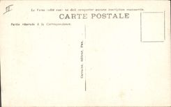 CPA Folklore Pyrenees Montagnarde filant 