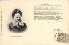 CPA Folklore Les Biarneses Un poete bearnais 