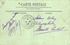 CPA Folklore Femmes Montagnards allant a l'eglise 