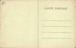 CPA Folklore Sur la route Trois amis Ane mule 