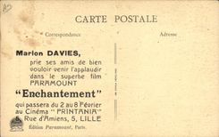 MODERN CARD Cinema Betty Thompson