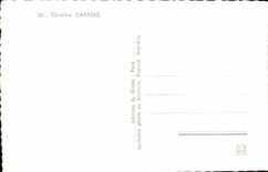 CPM Cinema Christine Carrere Carere 