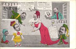 CPA John Bull Marianne L'embarras du choix