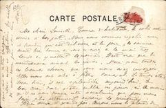 CPA Fallieres demenage Chien