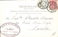 VINTAGE POSTCARD Koningin Wilhelmina