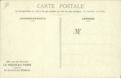 VINTAGE POSTCARD Boxing Beauvais Illustrator