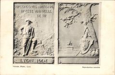 CPA Concours national Fete annuelle de tir Lyon 1904