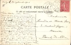 CPA Vichy Bords de l'Allier et Tir aux pigeons