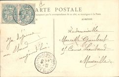 VINTAGE POSTCARD Laffitte House the stand Shooting