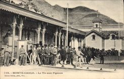 CPA Monte Carlo Monaco Le tir aux pigeons