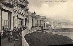 CPA Monte Carlo Monaco Le tir aux pigeons