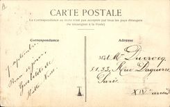 VINTAGE POSTCARD Dieppe Boat Entered of Brighton