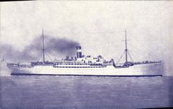 CPA Bateau Fabre line SS Braga 