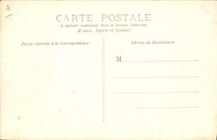 VINTAGE POSTCARD Boat Le Havre Left the deck chair Champagne