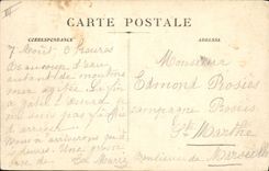 VINTAGE POSTCARD Boat Charles Roux by Transatlantic bad weather Co General