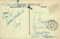 CPA Bateau Marechal Bugeaud Paquebot de la Cie Transatlantique par grosse mer 