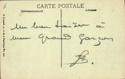 CPA Bateau SS Cordillere Paquebot des Messageries Maritimes par grosse mer 