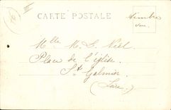 CPA Bateau le Havre Sortie du Transatlantique La Champagne 