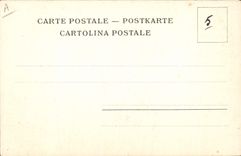 Gladiador de Roma del ilustrador de la fantasía de la POSTAL de la VENDIMIA