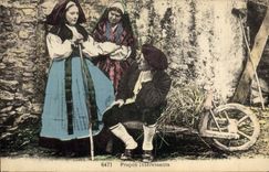 CPA Pyrenees Propos interessants Folklore