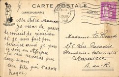 VINTAGE POSTCARD Militaria Sailors the visit