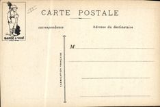 CPA Militaria Service en ville 