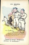 CPA Militaria Les corvees