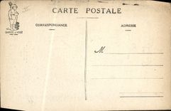 VINTAGE POSTCARD Blue Militaria