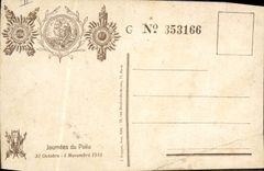 VINTAGE POSTCARD Militaria Day of the hairy one