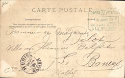 VINTAGE POSTCARD SM Visite Alphonse XIII has Paris Vincennes the king smiles to the photographers