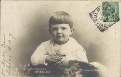 VINTAGE POSTCARD SAR the principessina Mafalda