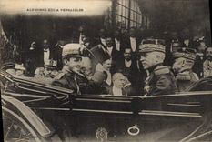 CPA Alphonse XIII a Versailles 