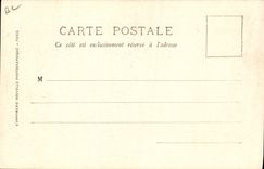 VINTAGE POSTCARD MM the king and the queen of Italy has Paris the departure of the Militaria troops