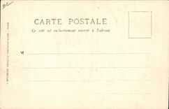 VINTAGE POSTCARD MM the king and the queen of Italy has Paris the procession on arrival