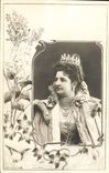 VINTAGE POSTCARD Queen mother of Italy