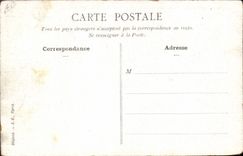 CPA La Mattchiche Resultat du conflit Franco allemand Violon Violoncelle