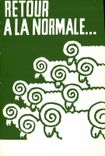 CPM Les affiches de mai 68 Retour a la Normale