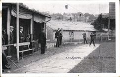 CPA Tir au fusil de chasse