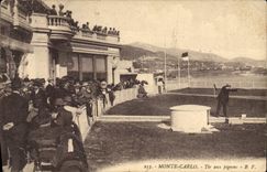 CPA Monte Carlo Tir aux pigeons Monaco 
